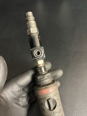 Mac Tools AG325S 1/4" Die Grinder Pneumatic Air Swivel Dixon DCP2502 USED Dirty - Thumbnail 14