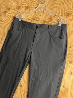 Vuori Meta Pants Mens 34x29 Athletic Slim Fit Grey V430S Stretch Golf Hiking - Thumbnail 2