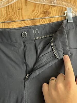 Vuori Meta Pants Mens 34x29 Athletic Slim Fit Grey V430S Stretch Golf Hiking - Thumbnail 9