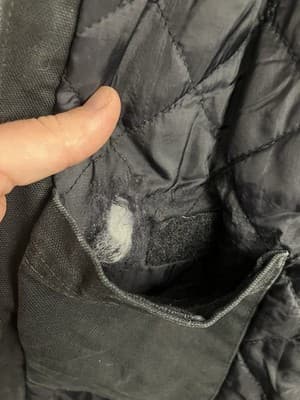 Carhartt Vest Black Mock Neck Quilt Lining Mens 2XL Tall 104395 BLK Thinsulate - Thumbnail 11