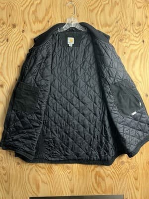 Carhartt Vest Black Mock Neck Quilt Lining Mens 2XL Tall 104395 BLK Thinsulate - Thumbnail 6