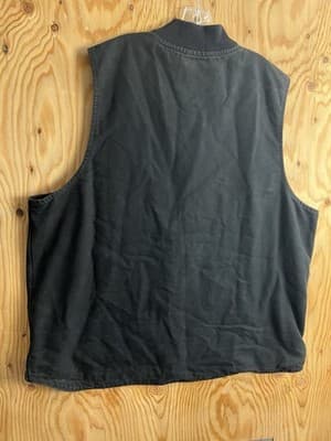 Carhartt Vest Black Mock Neck Quilt Lining Mens 2XL Tall 104395 BLK Thinsulate - Thumbnail 18