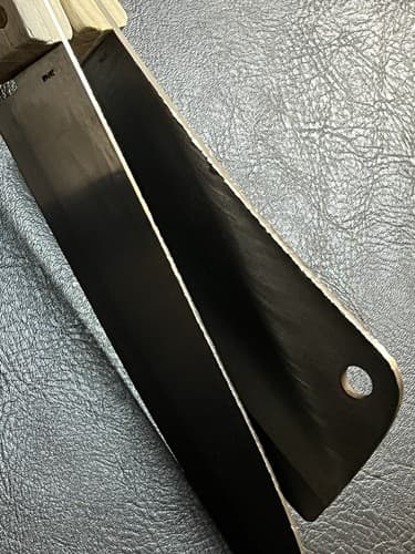 3 Carvel Hall Great Blades Knives Set Cleaver Chef Fillet Knife Wood Handle Vtg - Thumbnail 11