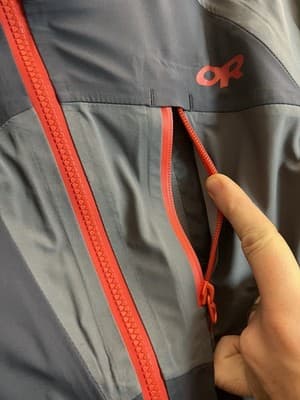 Outdoor Research Skyward II Waterproof Hooded Jacket Ascent Shell Women's Small - Thumbnail 6