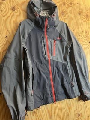 Outdoor Research Skyward II Waterproof Hooded Jacket Ascent Shell Women's Small - Thumbnail 2