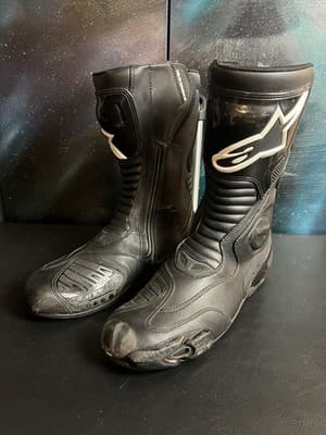 Alpinestars S-MX5 Leather Waterproof Motorbike Boots, EU 48, US 12.5 Motorcycle - Thumbnail 5