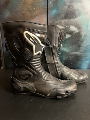 Alpinestars S-MX5 Leather Waterproof Motorbike Boots, EU 48, US 12.5 Motorcycle - Thumbnail 10