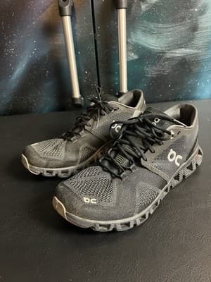 On Cloud X Swiss Engineering Womens 9 W9 Running Shoes Black EU 40.5 PWLXJ 99701 - Thumbnail 8