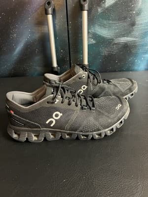 On Cloud X Swiss Engineering Womens 9 W9 Running Shoes Black EU 40.5 PWLXJ 99701 - Thumbnail 4
