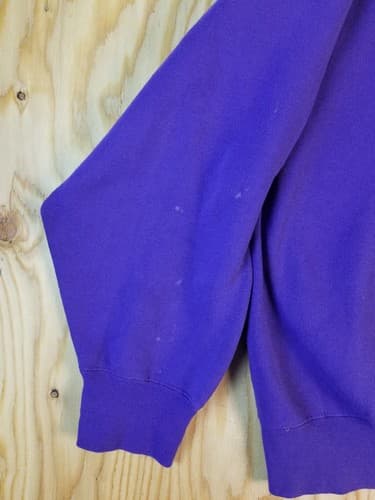Vtg Washington Huskies Sweatshirt Crewneck Shirt Mens XL Purple Midwest Y2K - Thumbnail 2