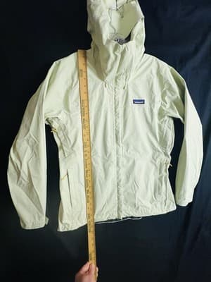 Patagonia Torrentshell 3L Jacket Friend Green Womens M Nylon Rain Coat H2NO - Thumbnail 4