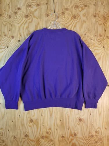 Vtg Washington Huskies Sweatshirt Crewneck Shirt Mens XL Purple Midwest Y2K - Thumbnail 6