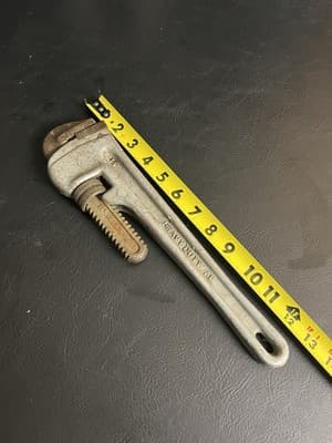 Truecraft 1714 14" Aluminum Heavy Duty AL Pipe Monkey Wrench Tool Adjustable USA - Thumbnail 10