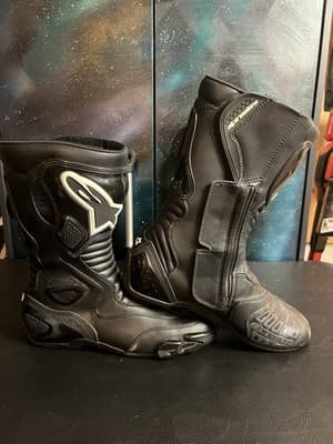 Alpinestars S-MX5 Leather Waterproof Motorbike Boots, EU 48, US 12.5 Motorcycle - Thumbnail 18