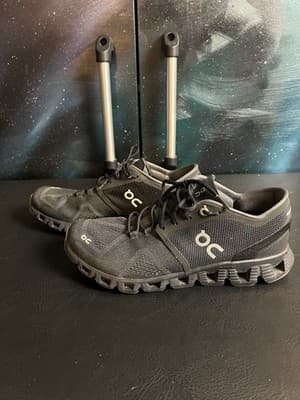 On Cloud X Swiss Engineering Womens 9 W9 Running Shoes Black EU 40.5 PWLXJ 99701 - Thumbnail 7