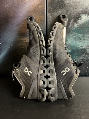 On Cloud X Swiss Engineering Womens 9 W9 Running Shoes Black EU 40.5 PWLXJ 99701 - Thumbnail 13