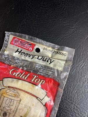 VTG Coleman Gold Top Heavy Duty Mantles Sealed Package Model 21A309G NOS - Thumbnail 2