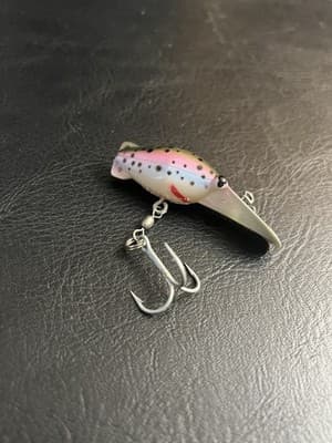 VTG Luhr Jensen Hot Shot 30 Color Steelhead Trout Dot Green Pink Fishing Lure - Image 1