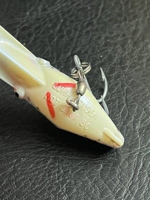 VTG Luhr Jensen Hot Shot 30 Color Steelhead Trout Dot Green Pink Fishing Lure - Thumbnail 4