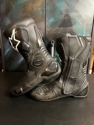 Alpinestars S-MX5 Leather Waterproof Motorbike Boots, EU 48, US 12.5 Motorcycle - Thumbnail 17