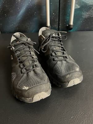 On Cloud X Swiss Engineering Womens 9 W9 Running Shoes Black EU 40.5 PWLXJ 99701 - Thumbnail 3