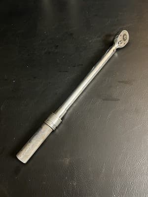 Wright Tool 4477 Micro-Adjustable Torque Wrench 20-150 Ft Lbs. Nm - Image 1
