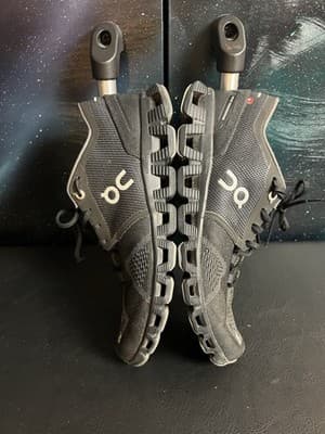 On Cloud X Swiss Engineering Womens 9 W9 Running Shoes Black EU 40.5 PWLXJ 99701 - Thumbnail 14