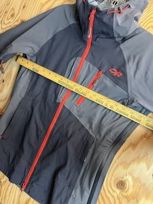 Outdoor Research Skyward II Waterproof Hooded Jacket Ascent Shell Women's Small - Thumbnail 19