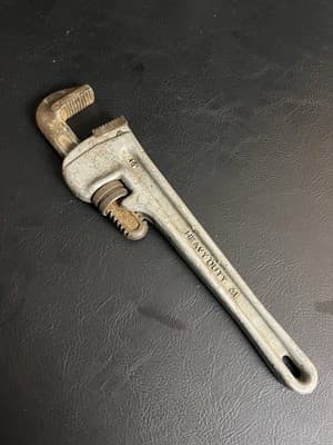Truecraft 1714 14" Aluminum Heavy Duty AL Pipe Monkey Wrench Tool Adjustable USA - Thumbnail 5