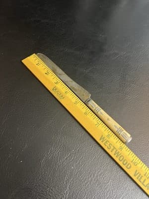 VTG Antique Civil War Era Knife Handle Northampton Cutlery High Carbon Butter - Thumbnail 10