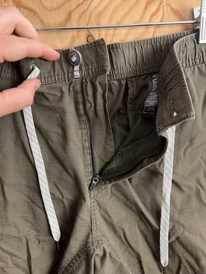 Vuori Ripstop Shorts Mens XL V370 Drawstring Elastic Waist 8" Inseam Pockets - Thumbnail 12