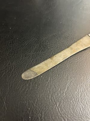 VTG Antique Civil War Era Knife Handle Northampton Cutlery High Carbon Butter - Thumbnail 2