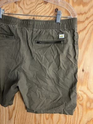 Vuori Ripstop Shorts Mens XL V370 Drawstring Elastic Waist 8" Inseam Pockets - Thumbnail 7
