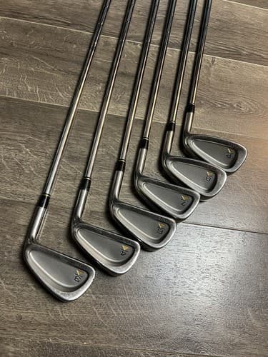 Titleist DCI Gold 6 Pc. Iron Set #3,4,6,7,8,PW Standard Steel MS-209 Shafts RH - Image 1