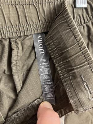 Vuori Ripstop Shorts Mens XL V370 Drawstring Elastic Waist 8" Inseam Pockets - Thumbnail 11
