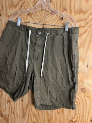 Vuori Ripstop Shorts Mens XL V370 Drawstring Elastic Waist 8" Inseam Pockets - Thumbnail 4