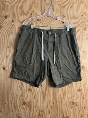 Vuori Ripstop Shorts Mens XL V370 Drawstring Elastic Waist 8" Inseam Pockets