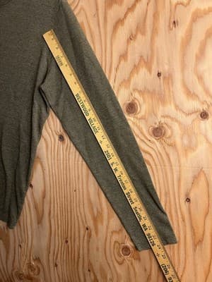 Taylor Stitch Shirt Mens M 40 Green Henley Long Sleeve Outdoor Heavyweight - Thumbnail 10