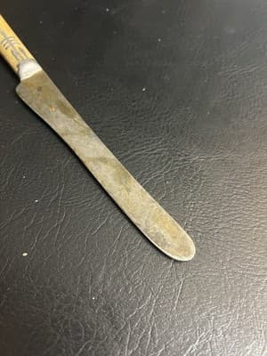 VTG Antique Civil War Era Knife Handle Northampton Cutlery High Carbon Butter - Thumbnail 6