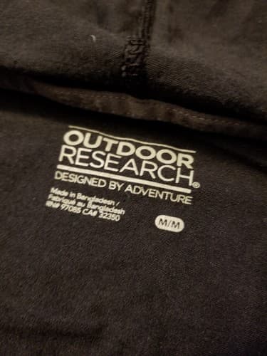 Rare Mens M Outdoor Research Fifth Force Hoody Coat Jacket Hoodie Hooded Grey - Thumbnail 4