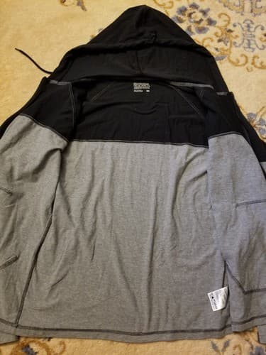 Rare Mens M Outdoor Research Fifth Force Hoody Coat Jacket Hoodie Hooded Grey - Thumbnail 3