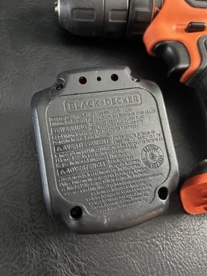 Black & Decker 12V 12 Volt Max Lithium BDCDD12 3/8" DRILL/DRIVER BARE TOOL ONLY - Thumbnail 6
