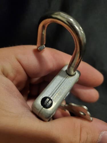 Vintage Master Lock Co. # 66 Padlock ~ Lock with Key - Thumbnail 7