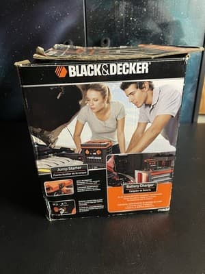 Black & Decker J752BCB 375A Jump Starter 2A Battery Charger Maintainer COMPLETE - Thumbnail 16