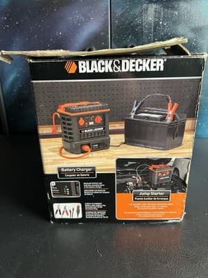 Black & Decker J752BCB 375A Jump Starter 2A Battery Charger Maintainer COMPLETE - Thumbnail 18
