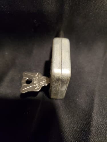 Vintage Master Lock Co. # 66 Padlock ~ Lock with Key - Thumbnail 6