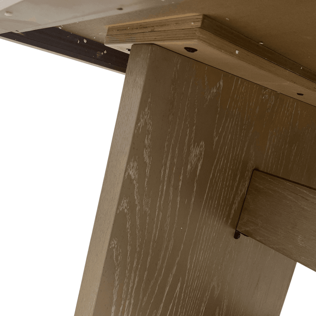 Loon Peak Jeraldy Trestle Dining Table - Thumbnail 12