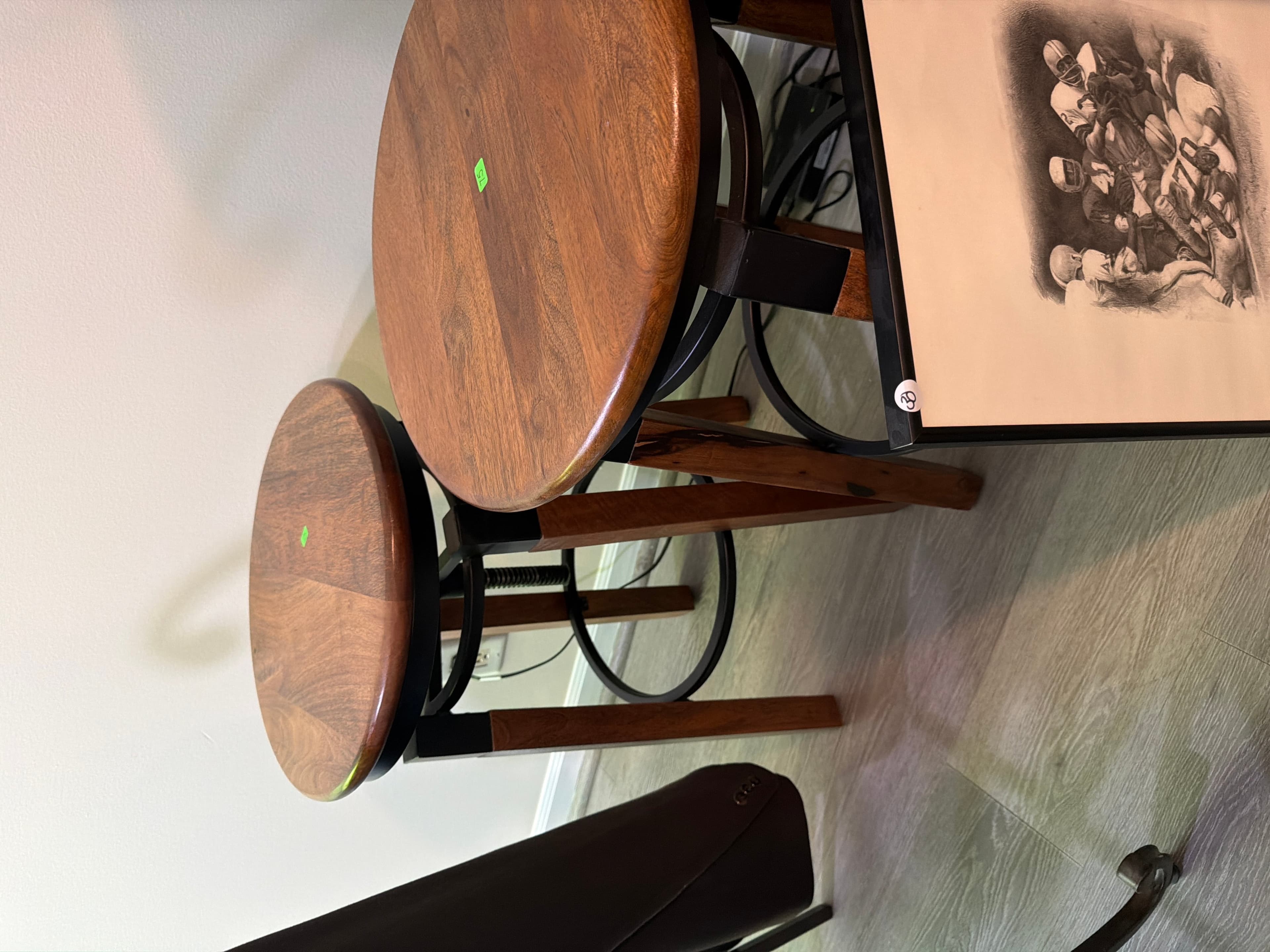 Industrial bar stools - Image 1
