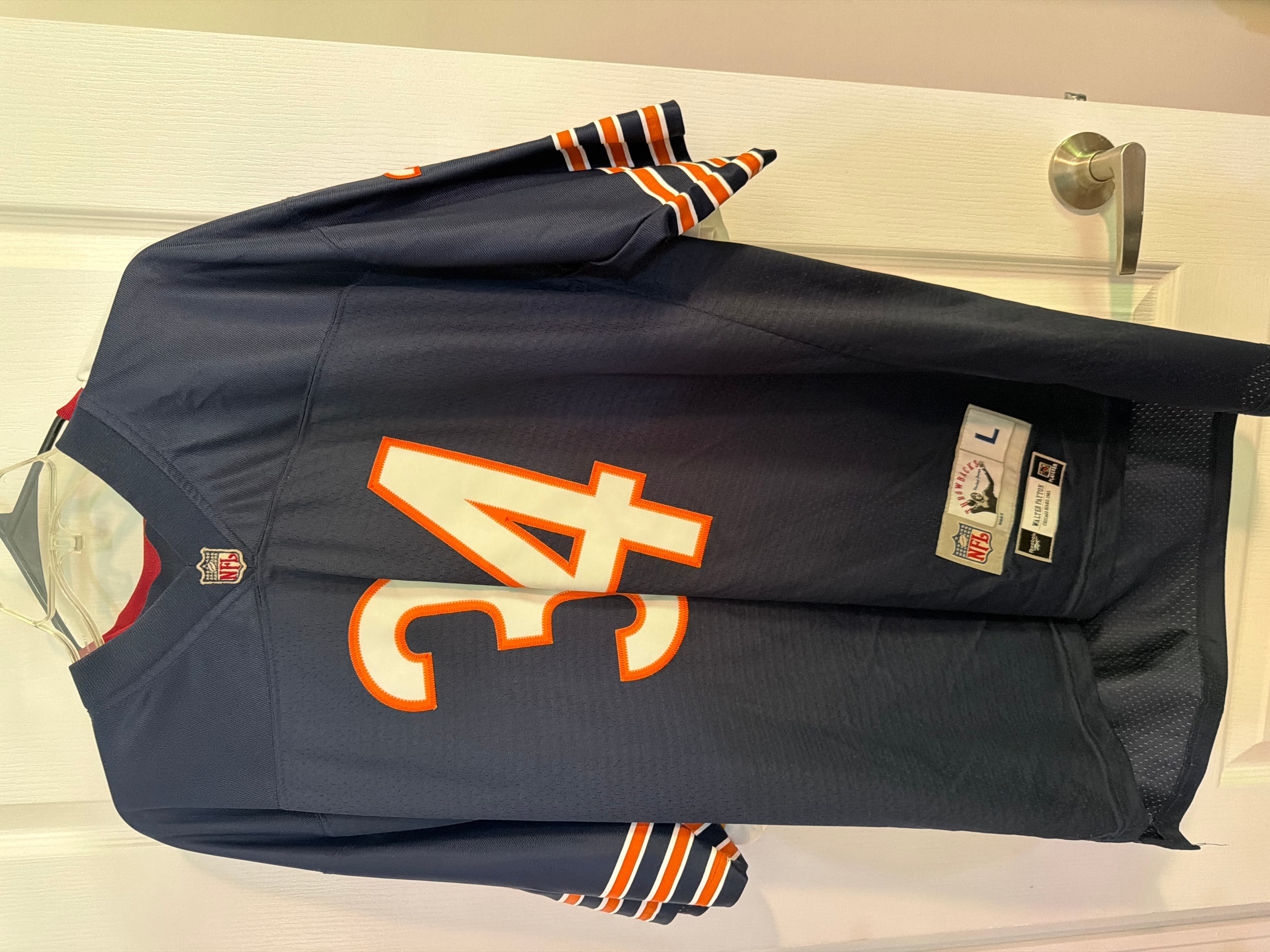 NFL Chicago Bears Walter Payton Jersey Size L - Image 1