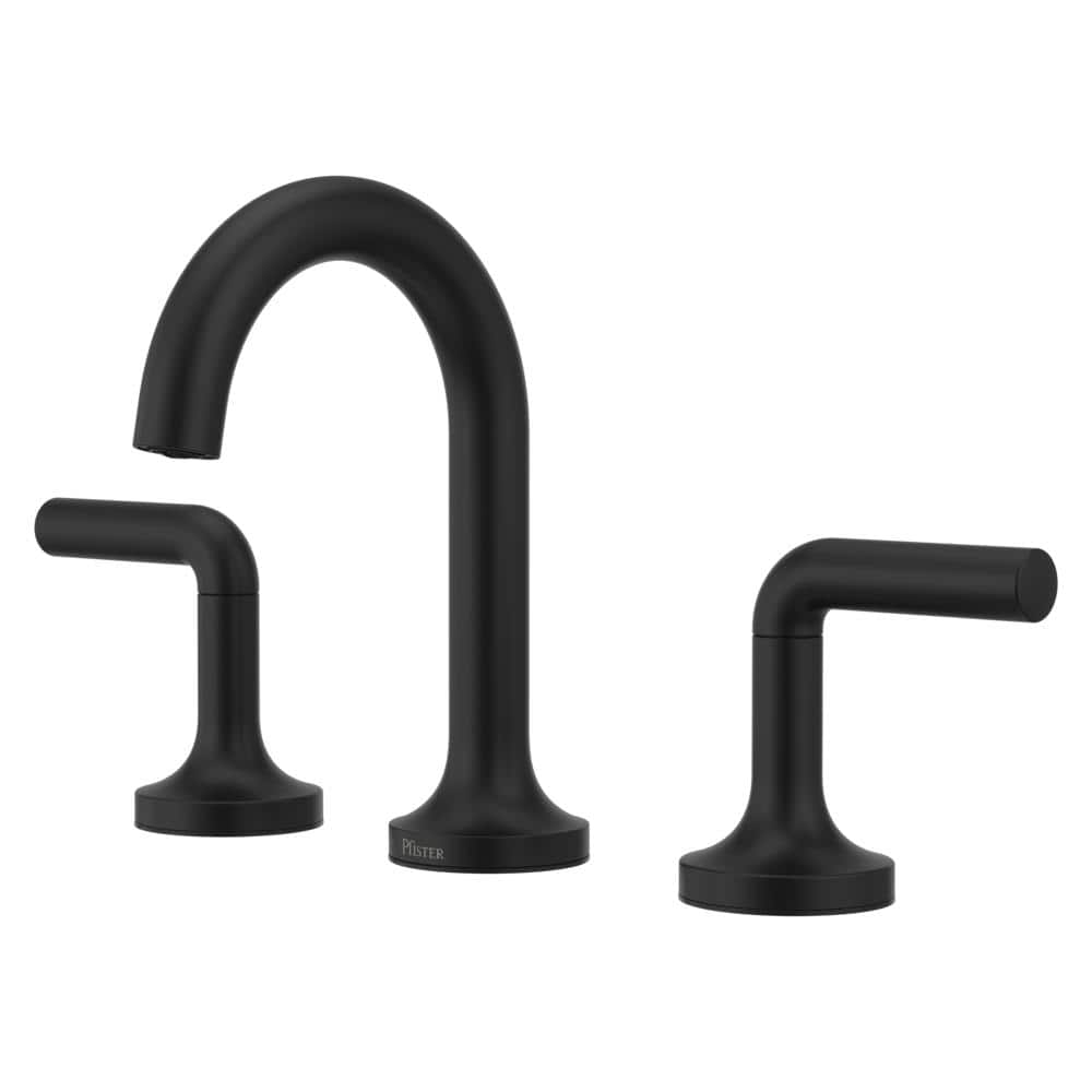 Pfister LF-049-ZL Zeelan 1.2 GPM Widespread Bathroom Faucet Spot Defense Brushed Nickel Faucet Bathroom Sink Faucets Double Handle - Thumbnail 6
